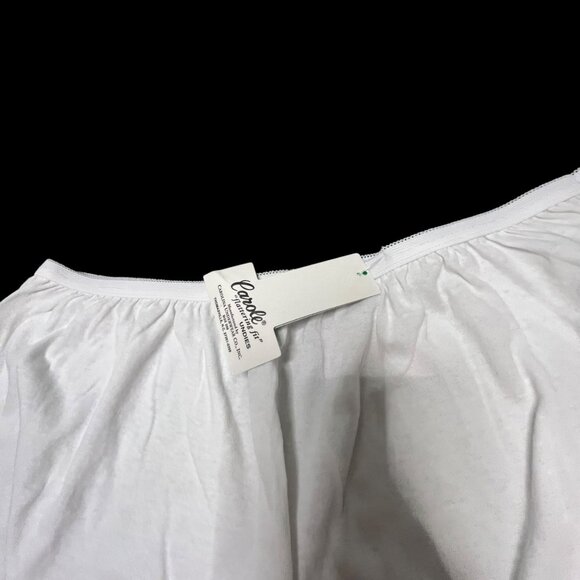 VTG Carole Panties Size 13‎ White Made in the USA Cotton Style 637 Granny Panty - Picture 6 of 8